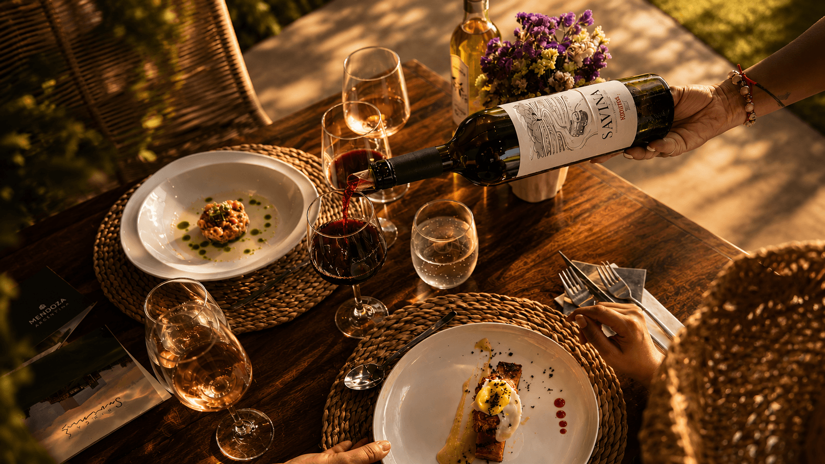 Experiencia de vino y gastronomía en Mendoza